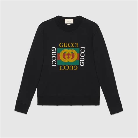 felpa gucci con scritta|Felpe Gucci donna .